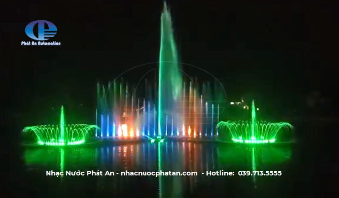 Đài phun nước phao nổi