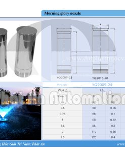 Đầu phun nước Morning-glory-nozzle