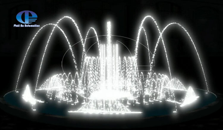 Thiết kế mô hình nhạc nước, đài phun nước nghệ thuật