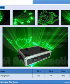 laser for one colorgreen