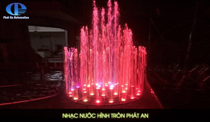 nhạc nước hình tròn