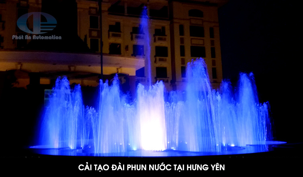 cải tạo đài phun nước tại hưng yên