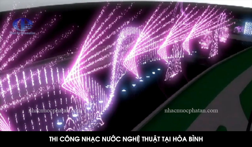 thi công nhạc nước tại hòa bình