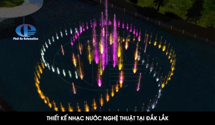 thiết kế nhạc nước nghệ thuật tại đắk lắk