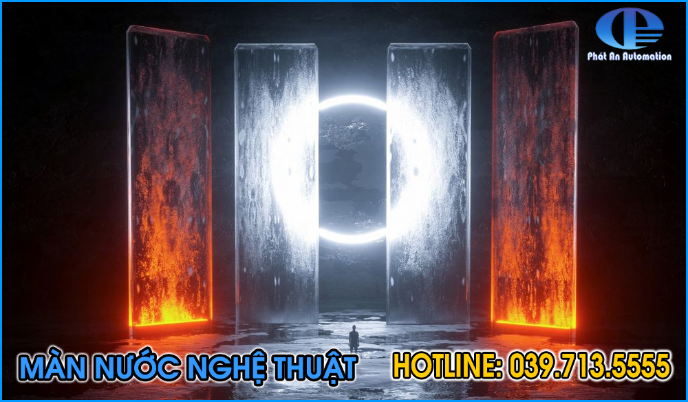 màn nước nghệ thuật