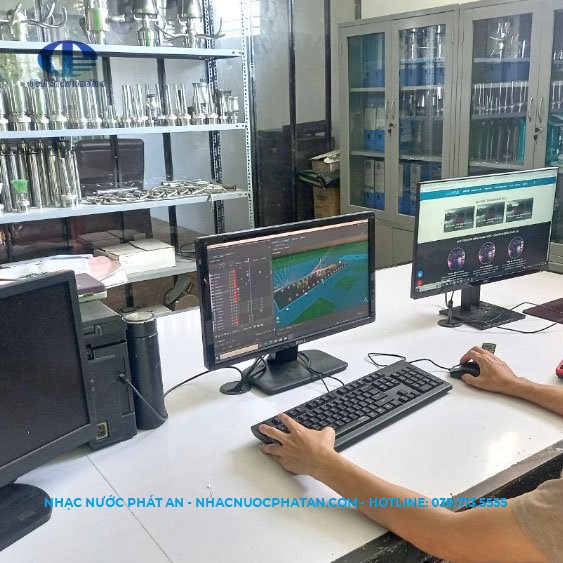 thiết kế nhạc nước